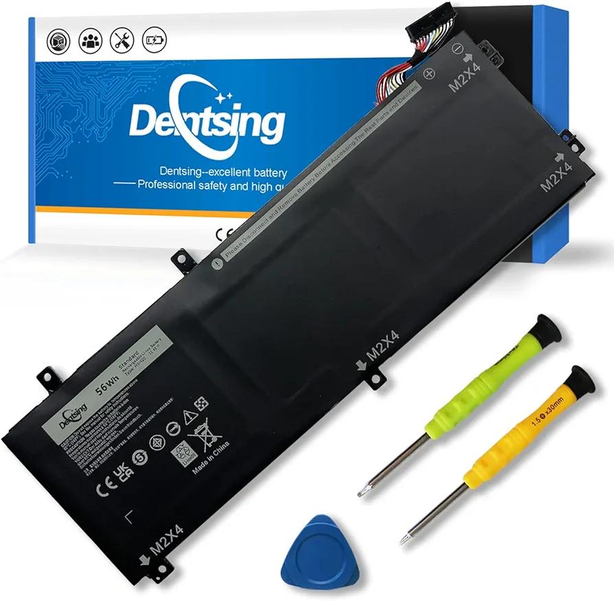 Dentsing H5H20 Laptop Battery RRCGW Replace for Dell Precision 5510 5520 M5520 5530 5540 XPS 15 9550 9560 9570 9590 Inspiron 7590 7591 Series Notebook 62MJV M7R96 5D91C 05D91C 11.4V 56Wh