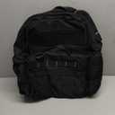 Tool Bag Backpack for Men with 3 Tool Pouches, Heavy-Duty Tool Storage Organizer Bag with Padded Shoulder & Waist Support, Tactical Work Tool Bag for Electrician, Repairman, HVAC Techs, Black