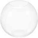 HARFINGTON Sphere Silicone Resin Mold 4.1" Clear 3D Seamless Round Ball Mold for Jewelry, Soap, Candle Making
