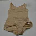Seamless Body Shaper Open Bust Shapewear Firm Control Bodysuit for Women (2XL, Beige)