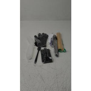 Grilling Set (Skewers, Gloves, Thermometer Bottles)