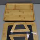 2 Pack Couch Arm Tray,Bamboo Folding Sofa Tray,Sofa Armrest Trays Clip-On Couch Desk for Drinks,Snacks,Phone,Remote ControlNatural