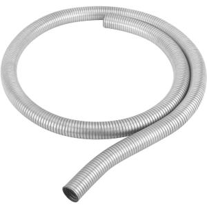 1.25" x 72" Length Universal Exhaust Flex Pipe, 1.25 Inch Flexible Exhaust Pipe