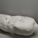 Extra-Thick 2 Inch Queen Size Mattress Topper — Ultra Plush & Soft Tall Viscose Derived from Bamboo Mattress Pad, Naturally Cooling & Perfect for Back Pain Relief, White,60" x 80"