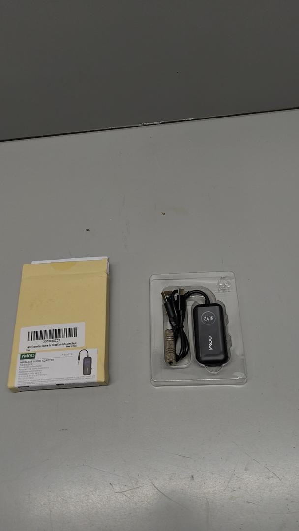 YMOO Bluetooth 5.3 Transmitter Receiver for TV/Airplane to 2 Headphones, Wireless Audio Adapter with Aptx/AptxHD Low Latency (<40ms), Aux Connector for Home Stereo/Bluetooth Earbuds/PC/Gym