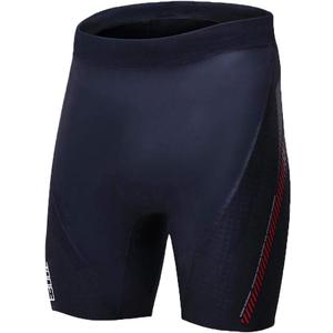 ZONE3 Neoprene Buoyancy Shorts 'Premium' Aerodome Elite 5/3mm (Large, Black/Red)
