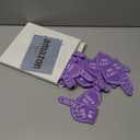 Sinmoe 24 Pcs Mini Foam Finger Baseball Fan Mini Foam Finger, We're #1 Sports Themed Party Supplies for Baseball Hockey Football Basketball Events Team Gifts(Purple)