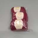 100% Merino Wool Yarn, 6-Ply Luxurious and Soft Yarn for Hand Knitting & Crocheting, 1.76 OZ/50g, 127 yds/116 Meters(Deep Red, 3 Balls)