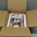 Wall Sconces Set of Two, 2-Light Brass Wall Sconce, Indoor Up and Down Wall Lamp, Wall Light for Bedroom Bathroom Stair Hallway, WL4830-2W-BB-2pk (Brass Gold with Cover)