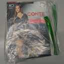 Conte Women's Classic Silky Semi Opaque Pantyhose Tights Prestige 40 Den (Brown, L)