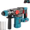 Brushless Rotary Hammer Drill for Makita 18V Battery (Tool Only)  3.2 Joule Impact, 1-1/8" SDS-Plus Chuck, 2 Modes (Drill/Hammer), Cordless Concrete Drill