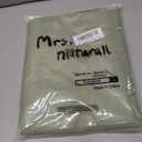 Mrs.Naturall Short Curtains for Small Windows,52x30 Inches Long,Sage Green