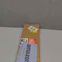 Alise Glass Shelves for Bathroom, 15.7 Inch Floating Glass Shelves for Wall,SUS304 Stainless Steel Floating Shelves for Bathroom, Toilet Room Decoration Brushed Finish GDL400BAR-LS