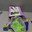 NIPLOOOW Dinosaur Shooting Toys for Kids 35 Years, Movable Target Shooting Games with 2 Air Pump Launcher, Interactive Competition Game Gift for Boys and Girls Ages 3 4 5 6 7 8 Years Old