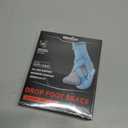 Welnove 2 Pack Drop Foot Brace with Arch SupportAFO Brace for Walking Relieve the Instability of Lower Limbs by Foot Drop, MS, TBI, Spinal Cord Injury, Cerebral Palsy(Blue, Include Left and Right)