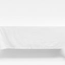 White Cover Stand – 42x86 Inches, Rectangular Table Cover, Durable and Reusable, Perfect for Events, Parties, Exhibitions, and Displays