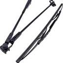 FridayParts Window Wiper Blade 6664096 & Arm 6664095 Compatible for Bobcat 320 322 325 328 331 334 337 341 540 641 642 741 751 773 843 963 T190 T200 Replacement (Wiper Blade & Arm)