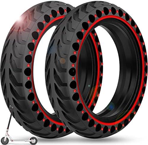 BANGTING 2PCS 8.5x2 inches Solid Tires for Electric Scooter, 8 1/2 x2 Tire for Gotrax GXL V2 / XR/APEX, 50/75-6.1 Tire Replacement for Xiaomi Pro 2 / M365 / 1S and All 8.5'' Scooter Tires