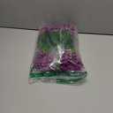 20 Bundles Artificial Flowers for Outdoors Decorations, Fake Flowers Faux Plants Silk Colorful Daisy Eucalyptus Flowers Realistic UV Resistant for Garden Patio Porch Box Home Decor, Purple