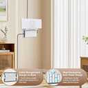 2 in 1 Starlink Gen 3 Router Mount & StarLink Gen 3 Power Supply Holder, Starlink Mesh Router Wall Mount Bracket for Indoor RV, Star Link V3 Mounts Accessories Space Saving (White)