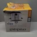 Crockpot Manual 3-Quart Slow Cooker Silver 3 Qt