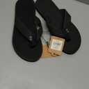 Men's Yoga Mat Leather Flip Flops with Arch Support Comfortable Cushion Walking Thong Sandals Slip On Indoor Outdoor 10