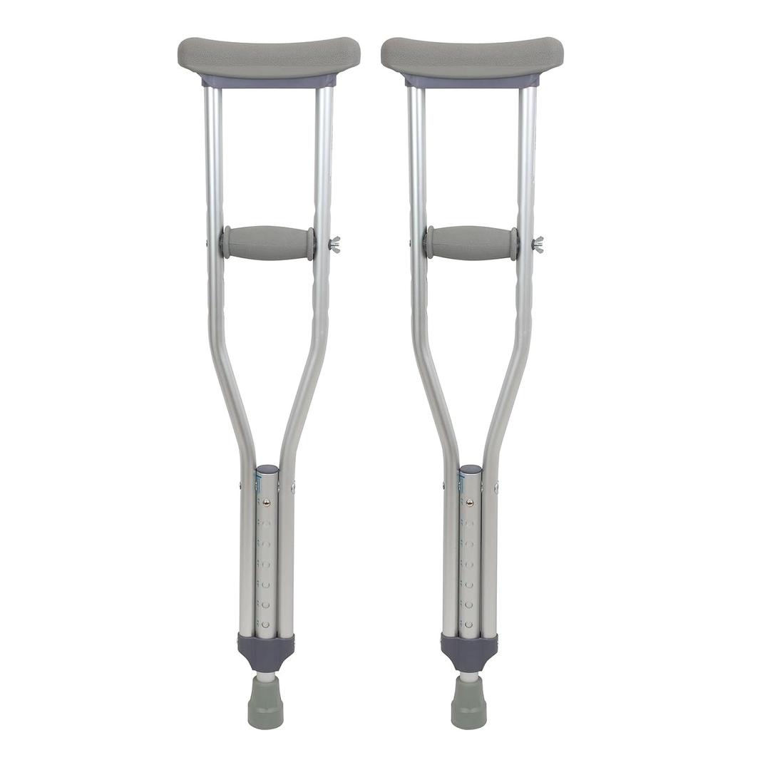 Dynarex Adjustable Aluminum Crutches, Child