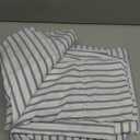 King Size 4 Piece Sheet Set - Comfy Breathable & Cooling Bed Sheets Set - Hotel Luxury Bedding for Women, Men, Kids, Teens, Boys & Girls - Deep Pockets, Soft, Wrinkle Free - Oeko-Tex - Blue Stripes 2