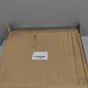 Clear Acrylic Single Pocket, Plastic Hanging Wall Mount File Holder for Office Home (Clear, 3 Pack)