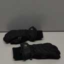 N'Ice Caps Kids Waterproof Snow Mittens Cold Weather Thinsulate Insulated (2-3 Years, Black)