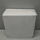 LIYH 24 Pcs Plastic Plates Reusable, Unbreakable Dinner Plates, Scalloped Plastic Plates, Dishwasher Safe, Ivory Plate Sets Perfect for Parties, Birthday, Picnics, BPA Free(12Guests)