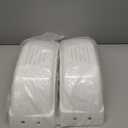 ECOTRIC 8"-12" Set of Two Single-Axle Trailer Fenders Wheels Tire Top Step Skirt Boat
