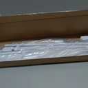 No Drill Blinds for Windows 1" Vinyl L-Shaped Slats Cordless Mini Blinds for Home, 21" W  36" H White