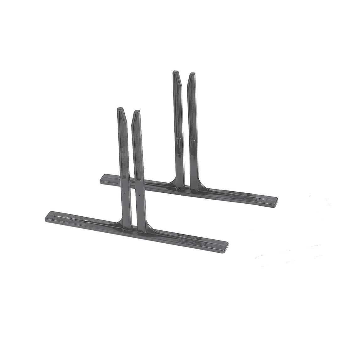 Childrens Factory Set of 2 Support Feet for Quiet Dividers with Sound Sponge, (Quiet Dividers Sold Separately)