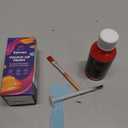 Red Caliper Paint Brake Caliper Touch Up Paint Red Gloss High Temperature Heat Resistant 1.5 oz