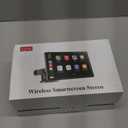 Wireless Apple Carplay Screen for Car 4K Dash Cam, 9" Portable Apple Carplay & Android Auto Car Stereo, with 1080p Backup Camera, GPS Navigation/Mirror Link/Voice Control/Bluetooth