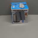 Hamilton Beach Electric Tea Kettle, Water Boiler & Heater, 1.7 Liter, Cordless Serving, 1500 Watts for Fast Boiling, Auto-Shutoff and Boil-Dry Protection, Stainless Steel with LED Light Ring (41037) (1.8 Quarts)