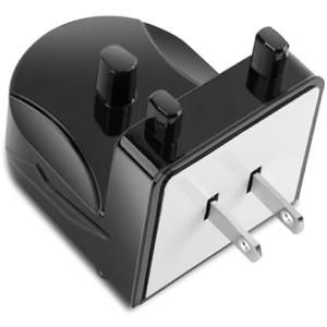 Wall Charger for Oral-B Braun Electric Toothbrush, Wireless Electric Toothbrush Wall Charger for Oral-B and Braun Most Models (Excluding IO 7/8/9/10 and Pulsonic Series) (Black)