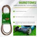 Lawn Mower Drive Belt Made with Aramid Cord Replacement for Murray 037X65MA, 37X65, 37X65MA, 30504x92A, 30505x92A, 30544x192A, 30545x192A, 30546x4A, 30560F, 30560x99A, 1/2" x 30"