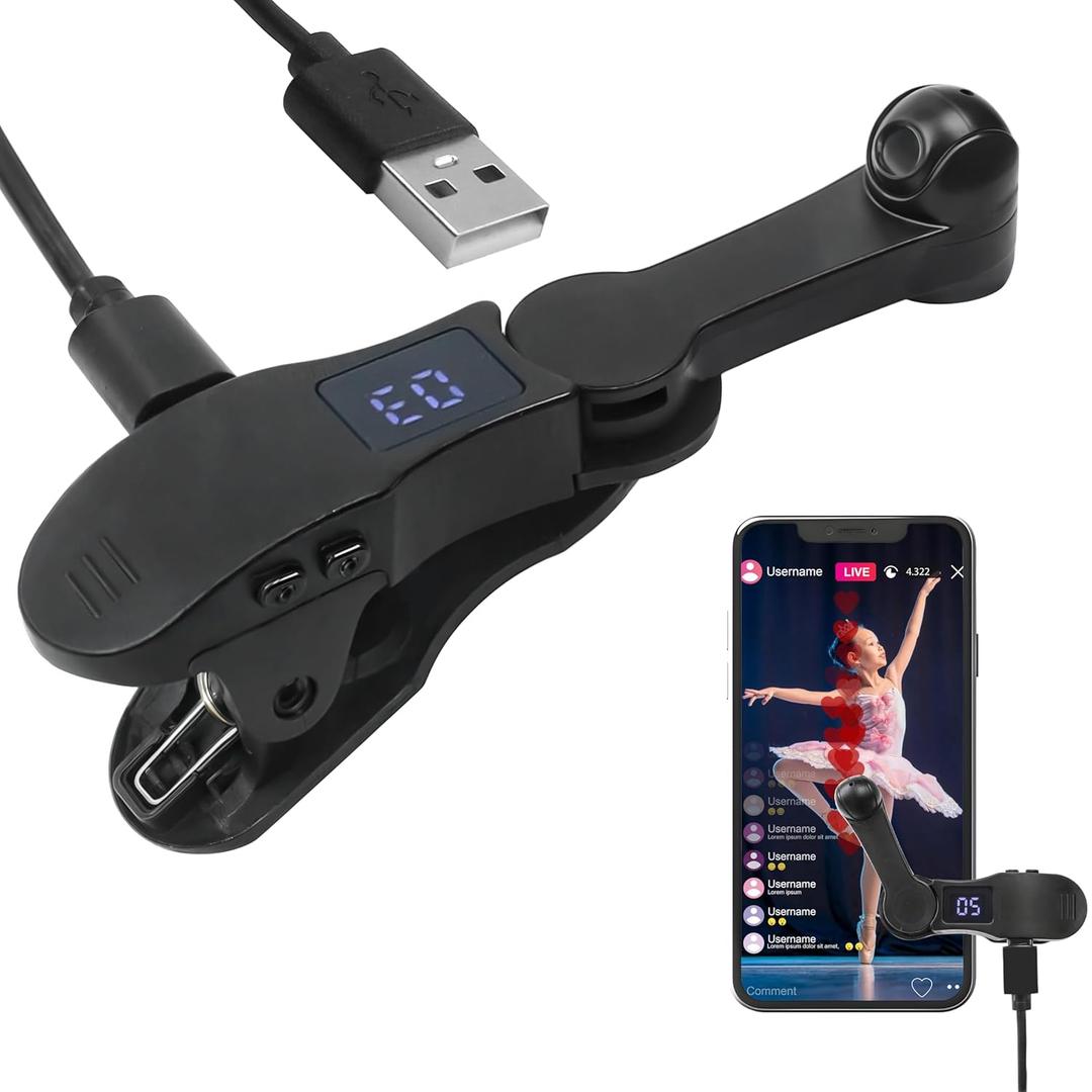 Smart Automatic Screen Clicker Tapper, Continuous Finger Gadget Fast Click Simulation for iPhone for iPad Smart Phone Device Live Streaming Apps Video Live Broadcasts Reward Likes Tasks Games Shopping