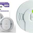 Kidde Smoke & Carbon Monoxide Detector with Smoke Detector, 10-Year Battery Powered 2-Pack