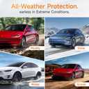 2025 Tesla New Model Y Juniper Accessories - Mud Flaps [No Drilling Required] All-Weather Mud Guard Body Kits for Model Y Juniper 2025-2026, Black (Set of 4)