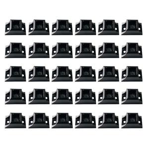 Iron Baluster Shoes Stair Fix Shoe with Screw for 1/2 Inch Square Scroll Basket Twist Knuckle Spoon Staircase Balusters Metal Spindle Railing, Satin Black 