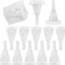 10 PCS Condom Catheters for Elderly Men Age 80,Self-Adhesive,Individually Wrapped,Used Together with Urine Collection Bag,for Incontinence,No Leakage Non-Irritating,Size(1.14inch/29mm)