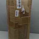 Grobeybees Foldable Baby Playpen with Mat, Foldable Playpen for Babies and Toddlers, Folding Portable Kids Play Pen, Collapsible Play Yard with 2 Handles + Suitable Size Mat(Grey, 51x51 inches)