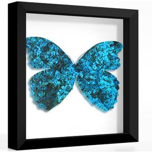 Picrit Shadow Box Frame 12x12, Display Case Box with High Definition Real Glass and Black Back for Memorabilia, Baby Items, Wedding Memories, Crafts, Tickets and Photos, Black