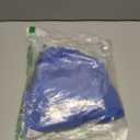 Totatuit Women Cute Cropped Sweater Mock Neck Long Sleeve Lightweight Knit Loose Pullover Sweaters 2025 Fall Trendy Outfits (Blue, M)