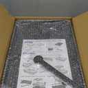 7 code Large Dish Drying Rack for Kitchen Counter, Detachable Large Capacity Dish Drainer Organizer, 2-Tier Dish Racks with Utensil Holder, Black