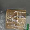 Bamboo Pen Holder for Desk & Nightstand Organizer with Fast Wireless Charging for iPhone, Samsung & More  Office Desk Accessories for Men/Women (Natural)