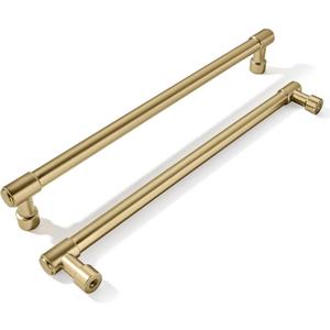 khtumeware Appliance Pulls Champagne Bronze 18 Inch(457mm) Center to Center 1 Pack Heavy Duty Drawer Pulls Kitchen Cabinet Handle Cabinet Hardware